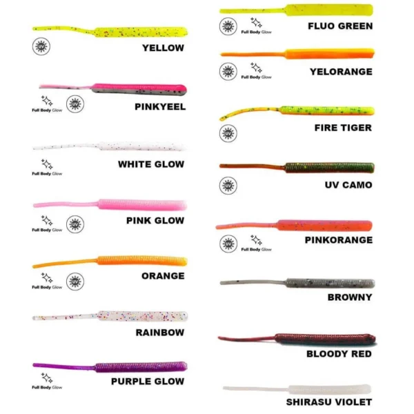 Fujin Baby Worm 5,2cm Floating LRF Silikonu