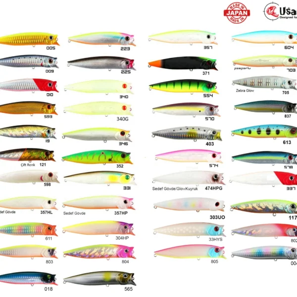 Usami Combo Pop 100F 12.1 G Maket Balık