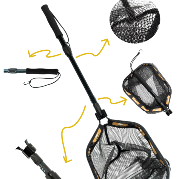 Caretta Aero Batmaz Silikon Torlu Balıkçı Kepçesi