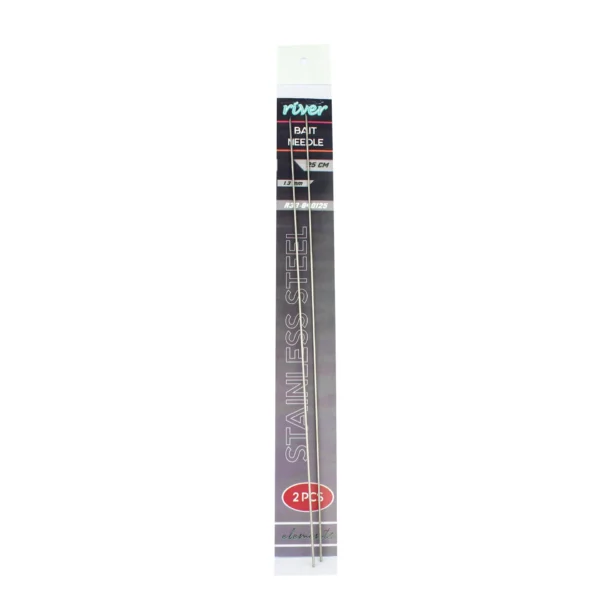 River Yem Şişi 2P 25 cm - Çiftli Yem Şişleme İğnesi